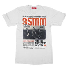 Load image into Gallery viewer, The Photographer Camera Shirt shows where it all started. Your not just someone using an camera phone for selfies. You have the eye, the vision for the perfect shot. You move in and push the subject out of dead center. You shoot on manual. You shoot in RAW. You&#39;re a true photographer. Experience the OldSkull Shirts quality. -OldSkull Store USA the best shirt store in North America.