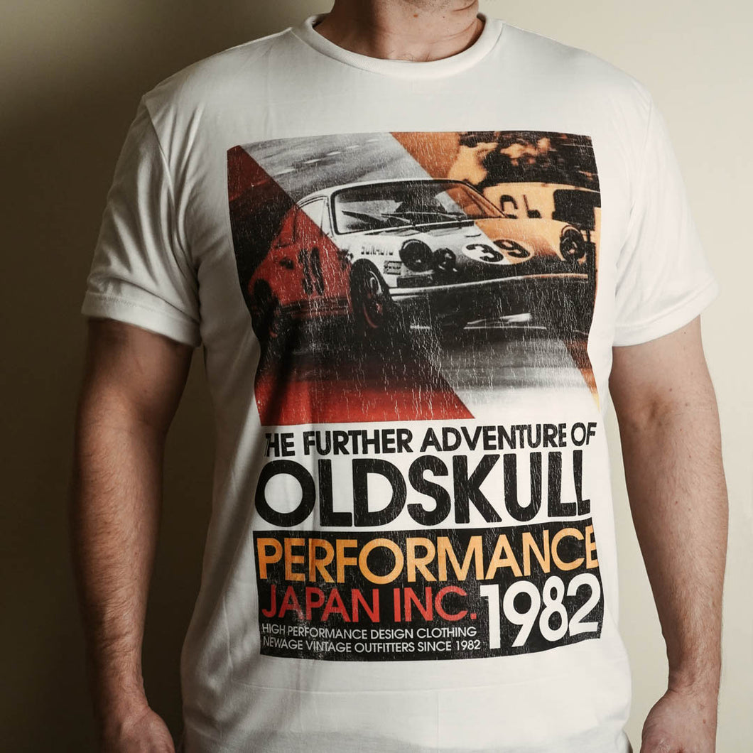 The Iconic Porsche 911. The Racing 911 on this shirt. This refined beast could power through the straights and sweep through the corners. This cars racing pedigree makes it possibly the most recognizable car on the planet on the street or on the track. Essential for any 911 enthusiast. The Old Skull USA Porsche 911 Shirt is a must have.  Experience the OldSkull Shirts quality. -OldSkull USA