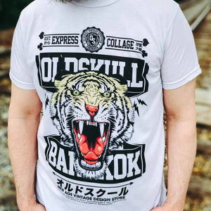EYES OF THE TIGER - T shirt Oldskull Shirts Store USA the best store in North America